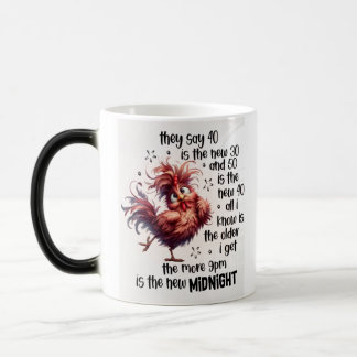 Mágica "Envelhecimento redefinido: design de caneca