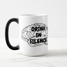 Esta caneca é um anúncio para a paz interior.