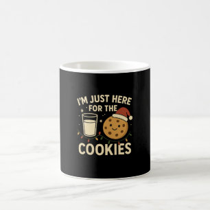 Mágica Estou Aqui Apenas Para Os Biscoitos - Caneca de Na
