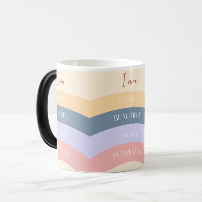 Mágica Eu amo uma linda caneca inteligente (Frente Esquerda)