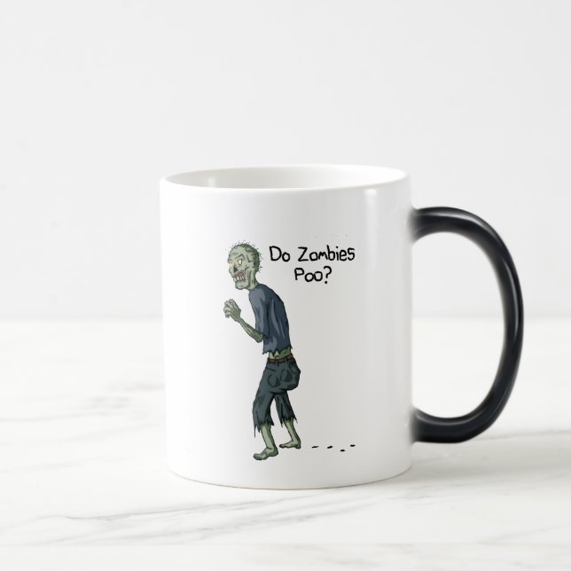 Mágica Faça a caneca de Poo dos zombis (Direita)