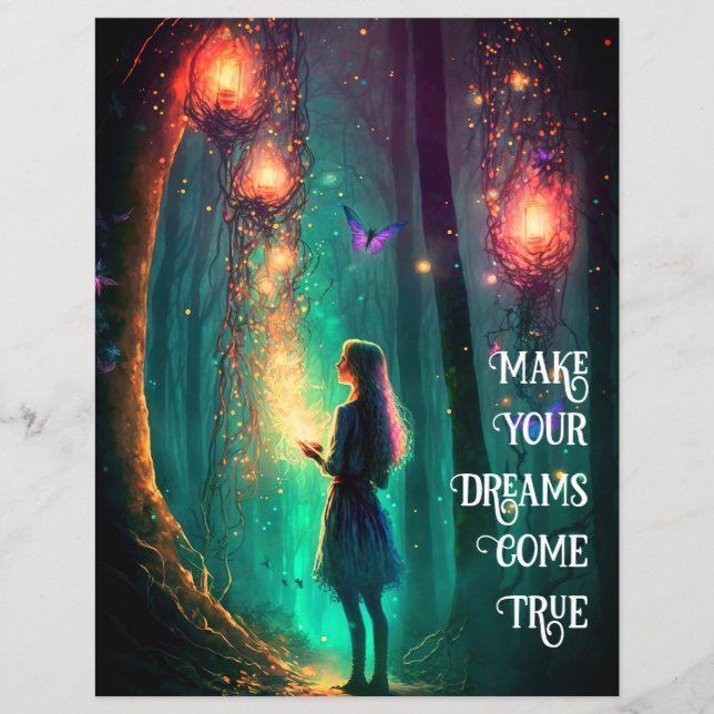 Mágica Fada Encantada Floresta Fantasia Pixie Poei (Frente)