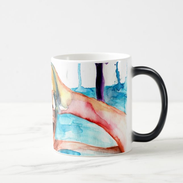 Mágica Felicidade & auto-destruição - caneca Morphing (Direita)