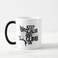 Fique Calmo E Suba Na Caneca De Subida De Montanha