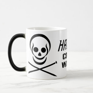 Mágica Harry a caneca feliz do assassino do chapéu