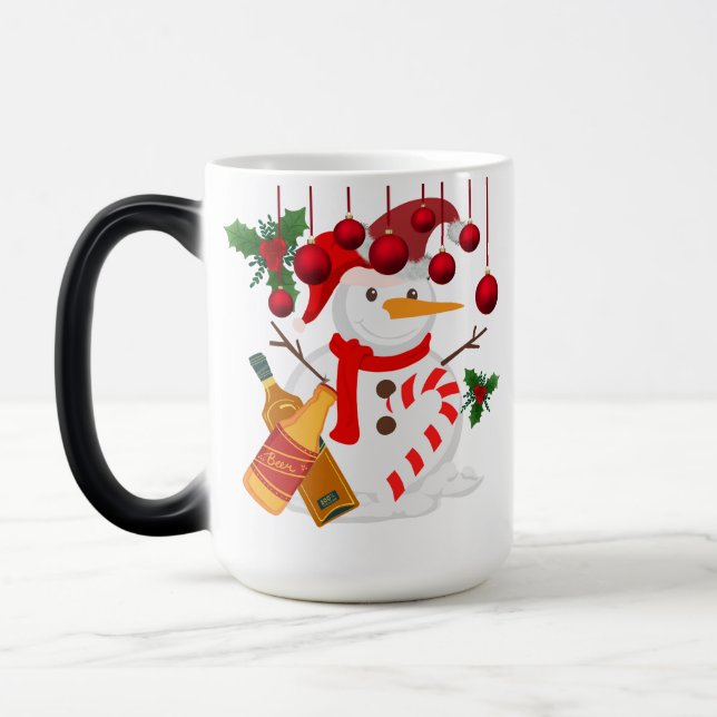 Mágica Igloo Com Cerveja - Engraçado Presente Na Caneca D (Esquerda)
