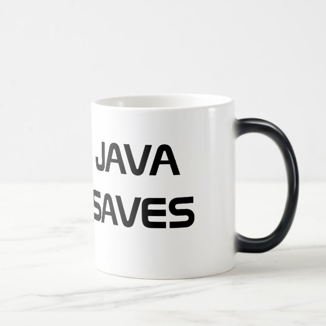 Mágica Java salvar a caneca de café (Direita)