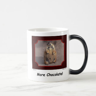 Mágica "Mais chocolate!" Caneca do esquilo