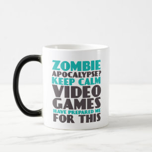 Mágica Mantenha a caneca engraçada dos Gamers calmos do