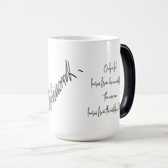 Mágica melhor caneca de café louças (Frente Esquerda)