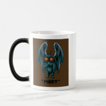 Mothman "Mort" - Caneca de café criptid