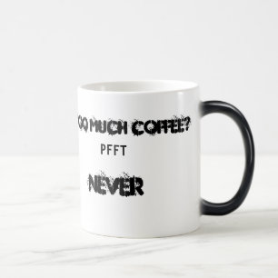 Mágica Muita caneca de café