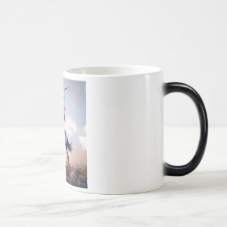 Mágica Nativo americano preto/branco caneca Morphing de