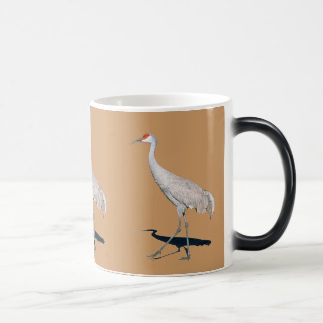 Mágica O guindaste de Sandhill Morph a caneca (Direita)