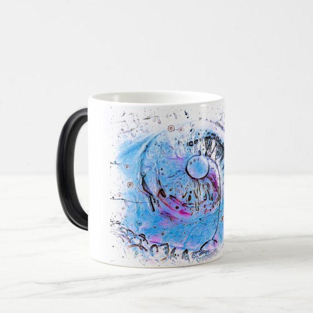 Mágica Olho universal caneca impressa (Frente Esquerda)