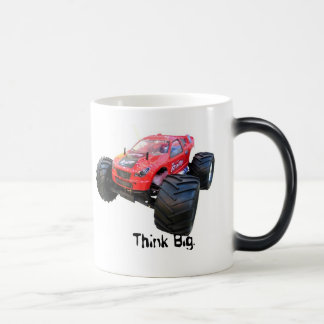 Mágica Pense a caneca grande - citações do trunfo