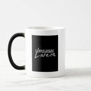 Mágica Presente de Caneca de Café com Citação de Amor Ete
