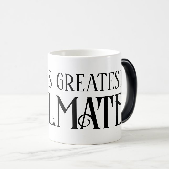 Mágica Presente de caneca de café da Melhor Alma Gêmea do (Frente Esquerda)