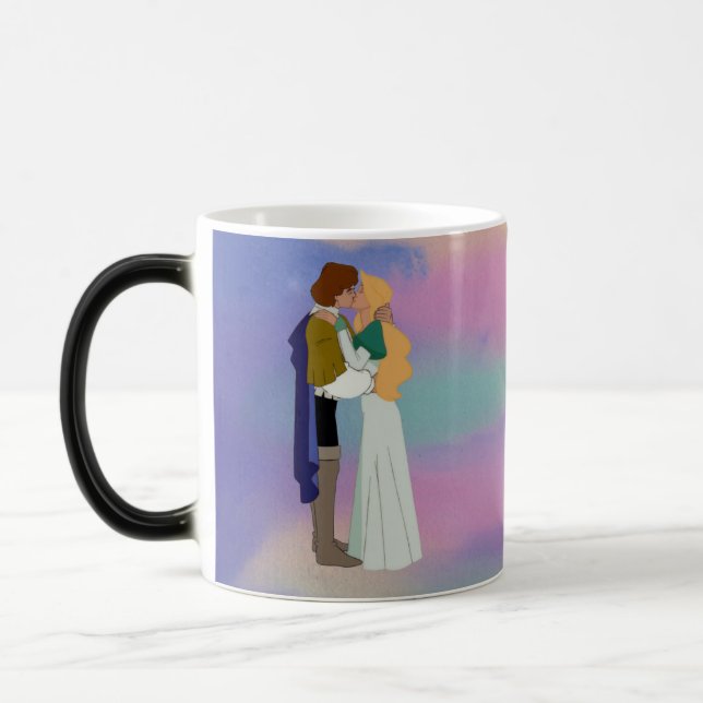 Mágica Princesa Beijo Caneca da cisne (Esquerda)