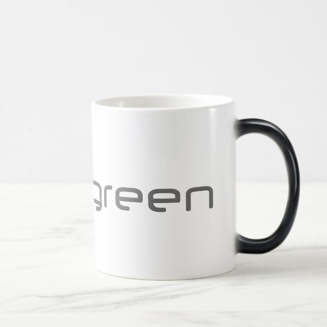 Mágica Supergreen - caneca Cor-morphing (Direita)