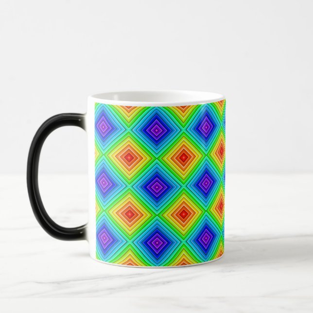 Mágica Topografia Geométrica - Caneca Morfing (Esquerda)