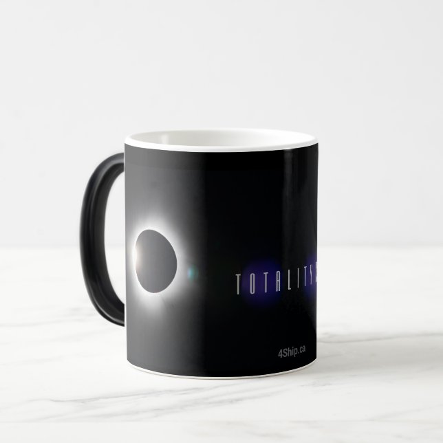 Mágica Totalidade Relativa24! Caneca transmutação (Frente Esquerda)