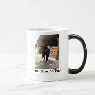 Mágica Você tem o café? caneca