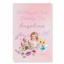 Magical Fairy Princess Sixth Birthday 