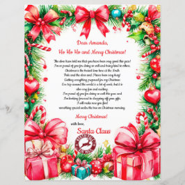 Magical Personalized Letter from Santa Claus