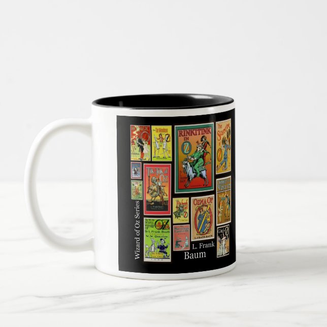 Mágico de Oz L caneca de café da colagem de Frank (Esquerda)
