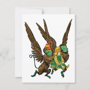 Mágico de Oz Vintage, Dorothy, Macacos Voadores Ma