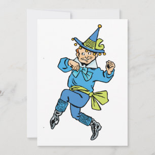 Mágico Vintage de Oz, Menino Munchkin Dançante Fof