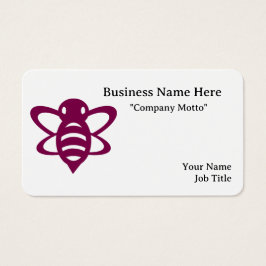 Maginta Minimalista Bee Cartão de visita