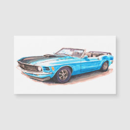 Magnet Azul Mustang 1970