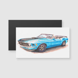 Magnet Azul Mustang 1970