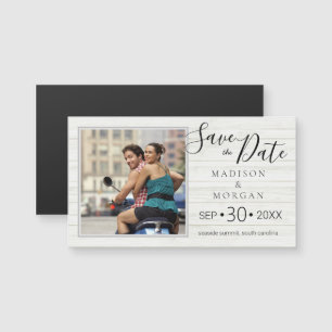 Magnet De Fotografia Moderna Da Madeira Rustic Scr