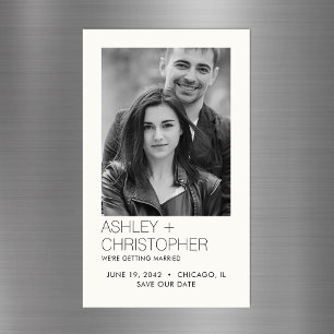 Magnet de Fotografia Moderna e Mínima para Salvame