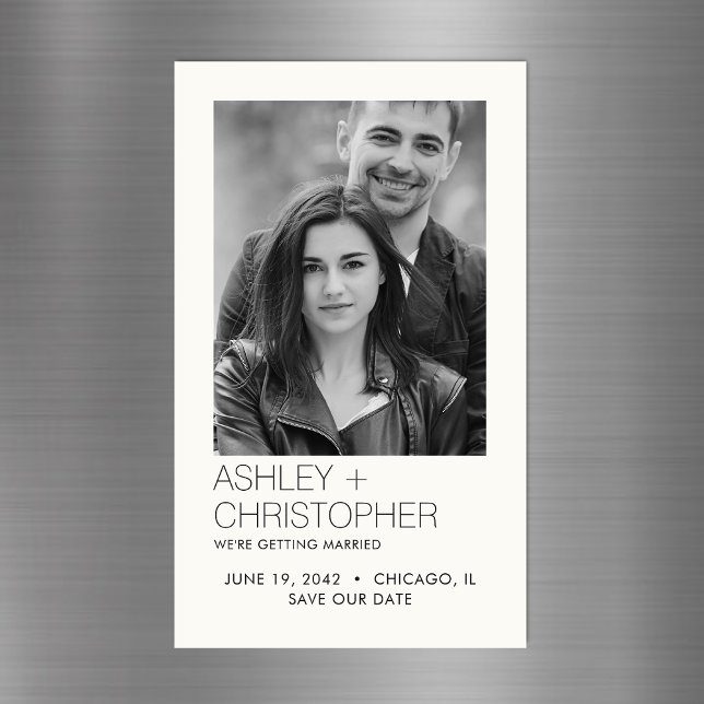 Magnet de Fotografia Moderna e Mínima para Salvame (Criador carregado)