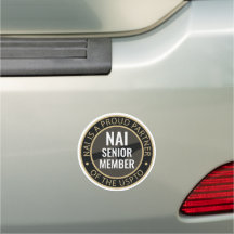 Magnet do carro membro do Mais velho NAI