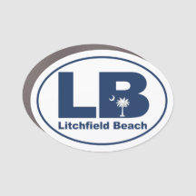 Magnet do logotipo Litchfield Beach