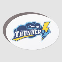 Magneta 4x6 Oval Thunder Car