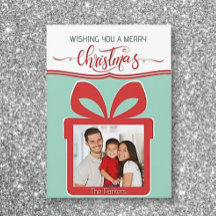 Magnético! Foto: Feliz Cartão de Saudação Flat de 