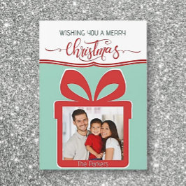 Magnético! Foto: Feliz Cartão de Saudação Flat de 