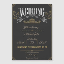 Magnético Imagem de convite para casamento, Personalize-me!