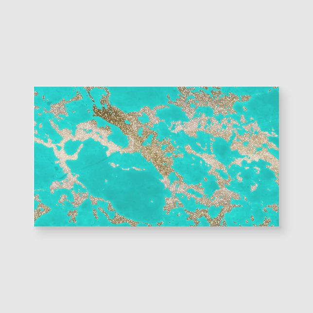 Magnífica moda moderna mármore de ouro falso (Frente)