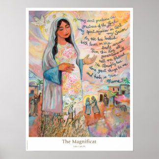 Magnificat (Círculo de Maria) Poster católica