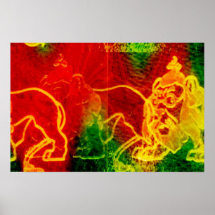 Magnífico Feiticeiro de Oz Lion Holgaart Poster