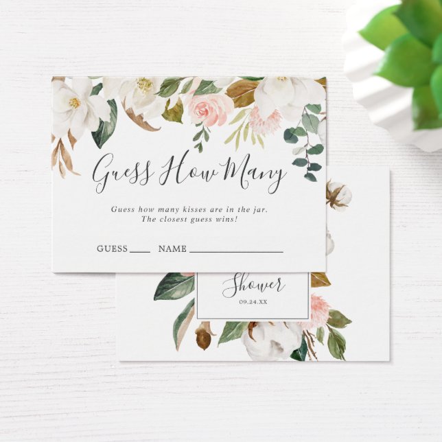 Magnolia Elegante Adivinha Quantos Jogo De Beijos (Mesa)