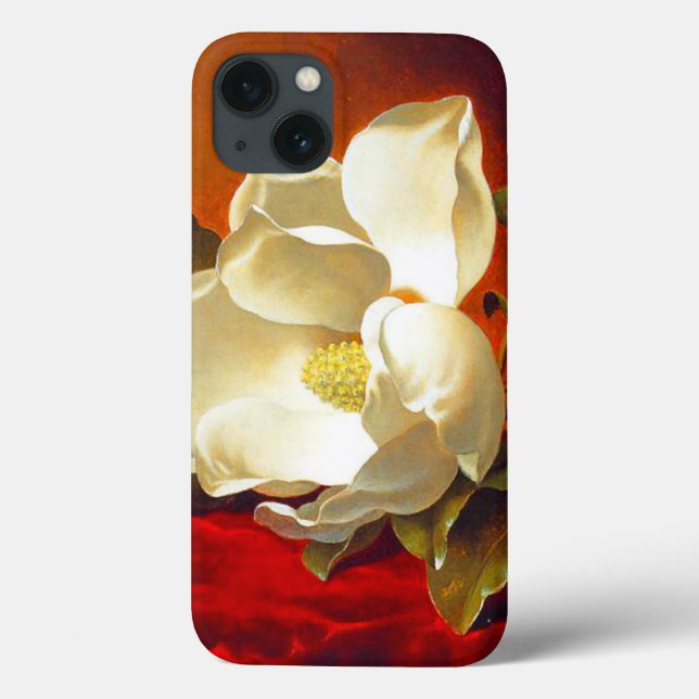 Magnolia em Red Velvet Martin Johnson Heade (Verso)