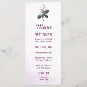 Magnolia Flor Menus